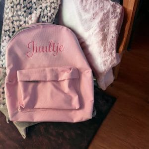 Baby rugtasje met naam