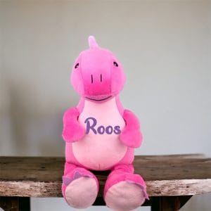 Shakira de roze Dinosaurus