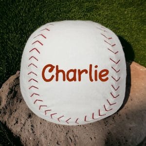 Honkbal pluche met naam