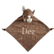 Knuffiezz knuffeldoek Neushoorn  